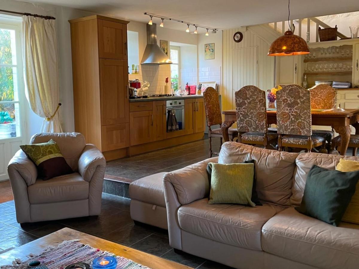 La Lande Guest House Bricquebec Bagian luar foto